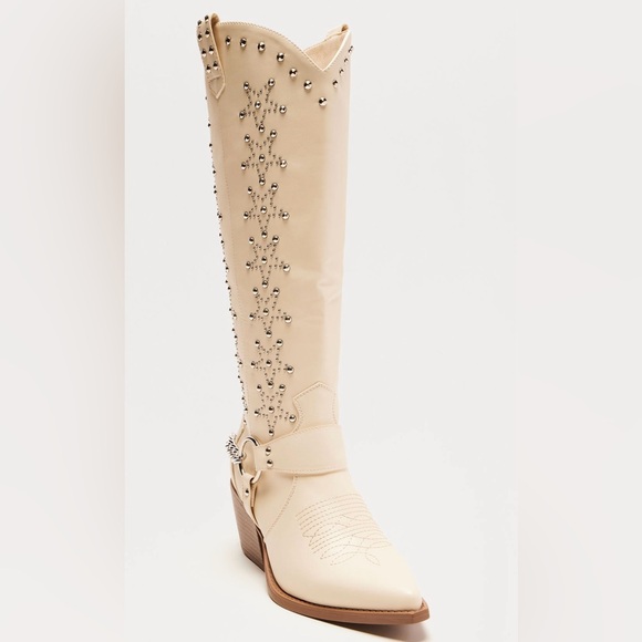 Studded Cowgirl Boots - Picture 3 of 5